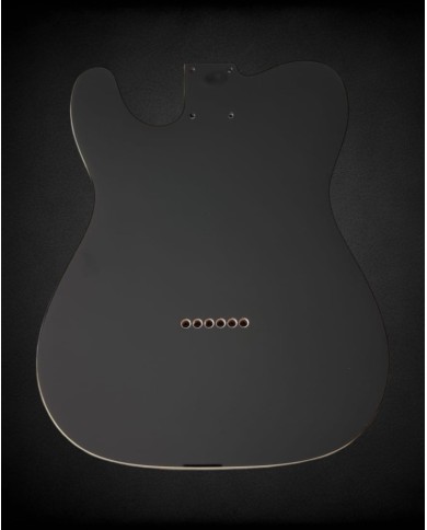Telecaster Body SH Black Double Binding