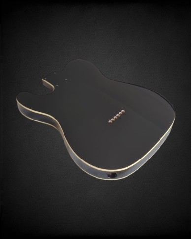 Telecaster Body SH Black Double Binding