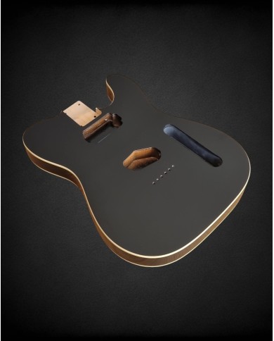 Telecaster Body SH Black Double Binding