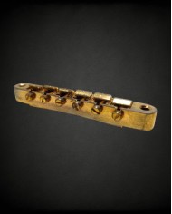 Faber Gold aged Brass saddles Bridge ABRH, Gibson style (ABR-1)