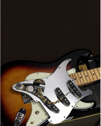 ObsidianWire Vintage Plus Gen2 pour Strat – Kit électronique pré-câblé sans soudure