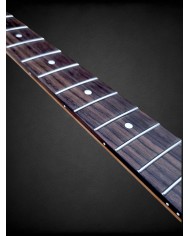Manche Telecaster érable torréfié, touche palissandre, verni satin