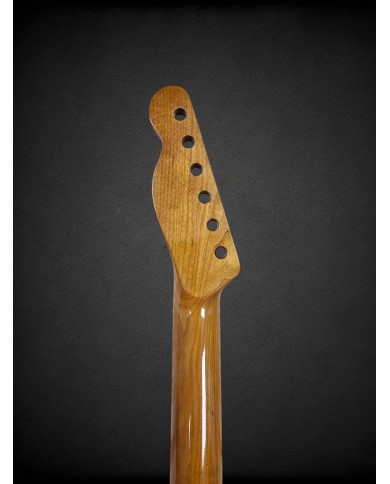 Manche Telecaster érable torréfié, touche palissandre, vernis gloss
