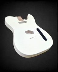 Corps Telecaster Vintage White, Satin nitro, Aulne