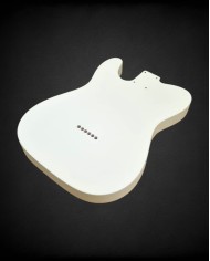 Corps Telecaster Vintage White, Satin nitro, Aulne