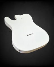 Corps Telecaster Vintage White, Satin nitro, Aulne