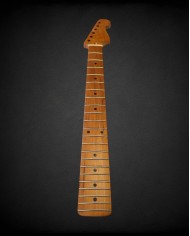 Manche Stratocaster verni mat en érable torréfié