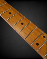 Manche Stratocaster verni mat en érable torréfié