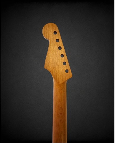 Manche Stratocaster verni mat en érable torréfié