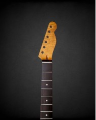 Flamed maple Telecaster neck, rosewood fingerboard, gloss finish