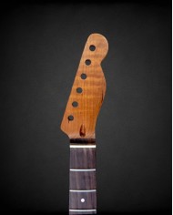 Amazing Roasted flamed maple Telecaster neck
