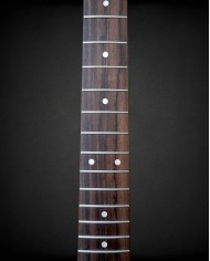 Manche de guitare électrique style Telecaster en érable flammé et touche palissandre