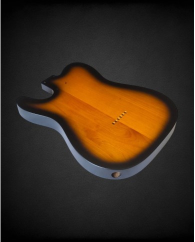 3 Pieces Telecaster Style 2 tones Sunburst Varnish Alder Body