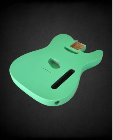 Corps Telecaster Surf Green, 3P, verni gloss