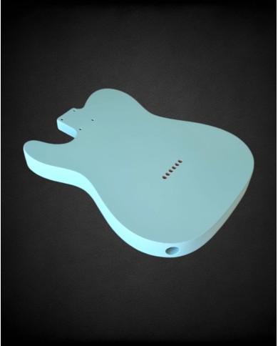 Telecaster Body, SS, Sonic Blue, satin nitro varnish