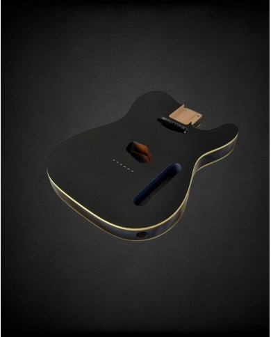 Telecaster body Sparkle red, double binding, 3-piece alder