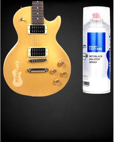 Nitrocellulose Guitar Paint Gold Top Nitorlack 400 ml