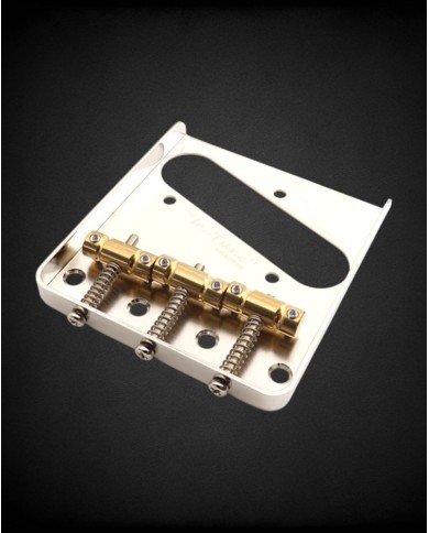 Cordier Gotoh Telecaster Chrome pontets laiton