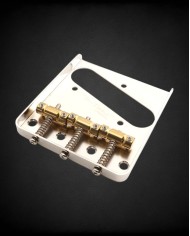 Gotoh Telecaster-Saitenhalter Chrom Messingreiter