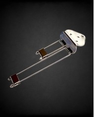 Cordier Frequensator Split Tailpiece Archtop Hollowbody Vintage 40 Nickel