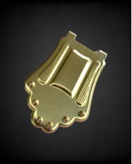 Cordier Busato Origin Manouche Gipsy Jazz Guitar Brass Tailpiece craft.M.Dupont