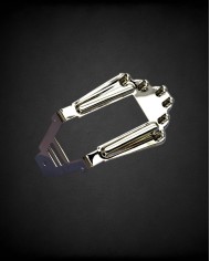 Cordier Guitare Manouche style Selmer Gipsy Jazz Brass Tailpiece Nickel Finish