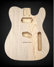 Corps Telecaster SH en Frêne 2 pièces, non vernis