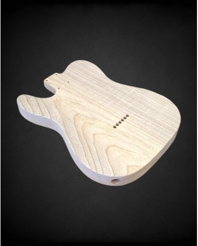 Corps Telecaster SH en Frêne 2 pièces, non vernis