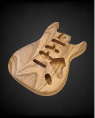 "Roasted" Swamp Ash 3 pieces Body Stratocaster SSS Style, Unfinsihed