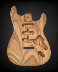 "Roasted" Swamp Ash 3 pieces Body Stratocaster SSS Style, Unfinsihed