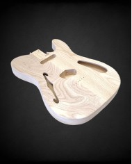 Corps Telecaster Thinline en Frêne des marais, 2 pièces -Unfinished