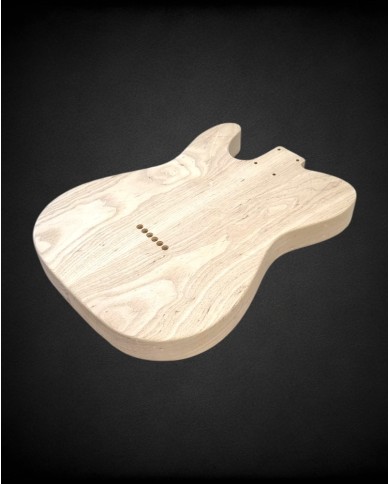 Corps Telecaster Thinline en Frêne des marais, 2 pièces -Unfinished