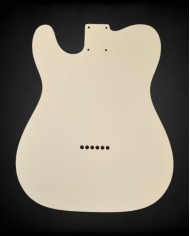 Telecaster HS Korpus Vintage White, Satin-Nitro, Erle