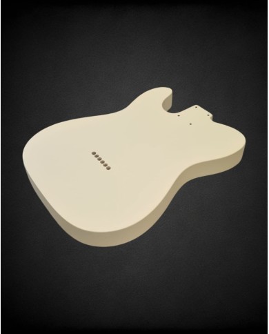 Telecaster HS body Vintage White, Satin nitro, Alder