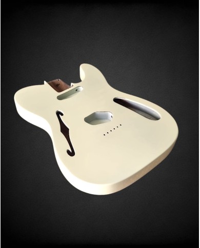 Corps Telecaster Thinline Vintage White