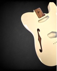 Corps Telecaster Thinline Vintage White