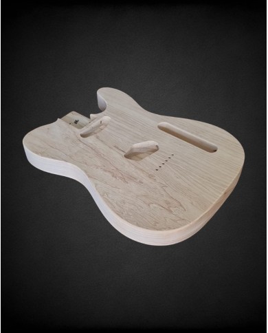Corps Telecaster en frêne des marais, non verni, léger