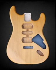 Type S HSH Body, Natural Wood, Satin Nitro Finish