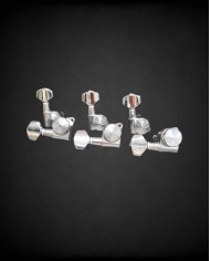 Mécaniques bloquantes JinHo, 6 en ligne, Chrome – Petits boutons