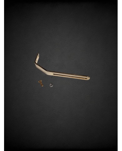 Grande Equerre de Fixation Jazz gold avec angle pour archtop + Vis