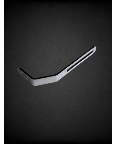 Grande Equerre de Fixation Jazz chrome avec angle pour archtop + Vis