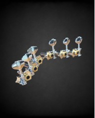 Grover Sta-Tite H97N 3+3 Mechaniken, Nickel | ADP