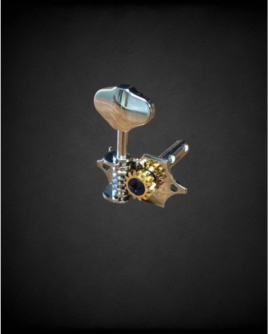 Grover Sta-Tite H97N 3+3 Mechaniken, Nickel | ADP