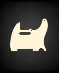 Telecaster Pickguard Parchment 3-ply 8-hole, WD