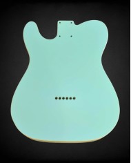 Telecaster-Korpus, zweiteilige Erle, Nitro Gloss, Double Binding