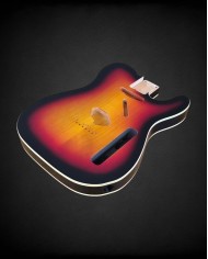 2-Piece Alder Telecaster Body, Nitro Gloss Double Binding