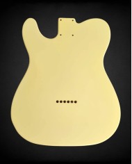 Corps Telecaster Aulne 2 Pièces – Nitro Gloss Double Binding