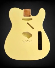 Telecaster-Korpus, zweiteilige Erle, Nitro Gloss, Double Binding