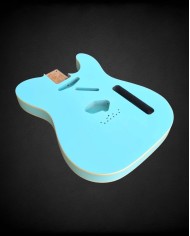 Corps Telecaster Aulne 2 Pièces – Nitro Gloss Double Binding