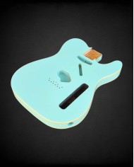2-Piece Alder Telecaster Body, Nitro Gloss Double Binding